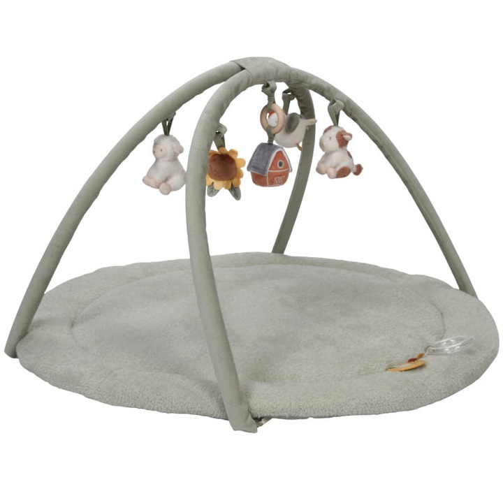 Little Dutch tevékenységi központ, Small Farm, 0m+, 100% poliészter, 48x90x90cm