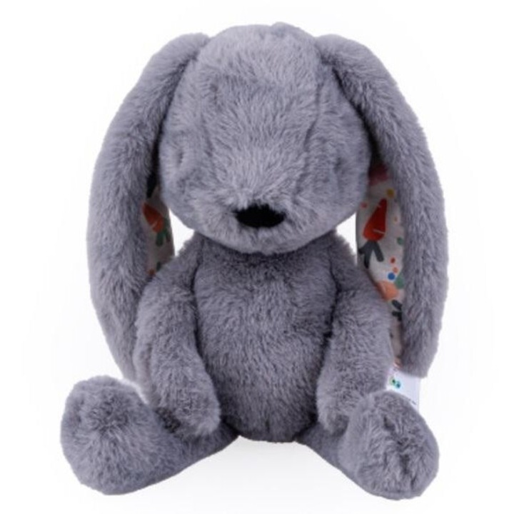 Jucarie de Plus Balibazoo, cu Urechi Lungi, Gri, 289x181 mm