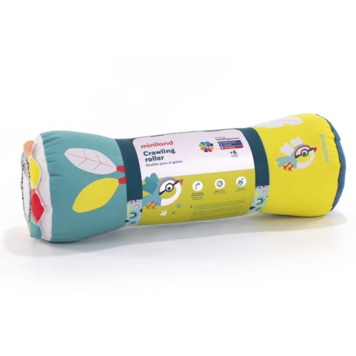 Perna senzoriala pentru bebe, Miniland, 6m+, multicolor