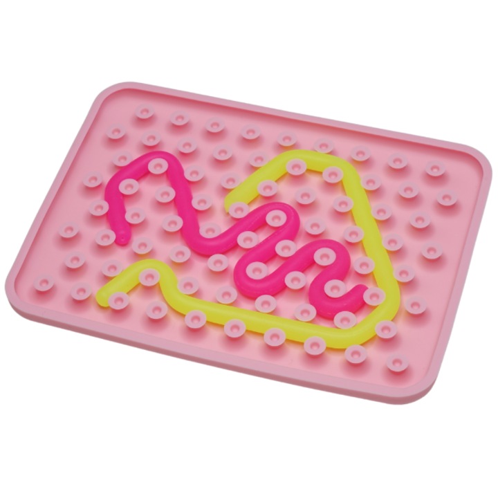 Interaktív játék TULLO WigglyToy, rózsaszín, készlet, 3+ év