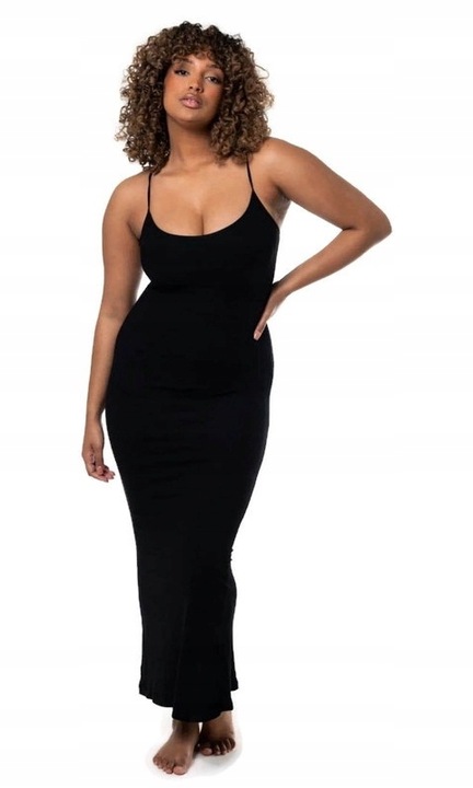Rochie dama, Heyshape, Modal/Elastan, Negru, Negru