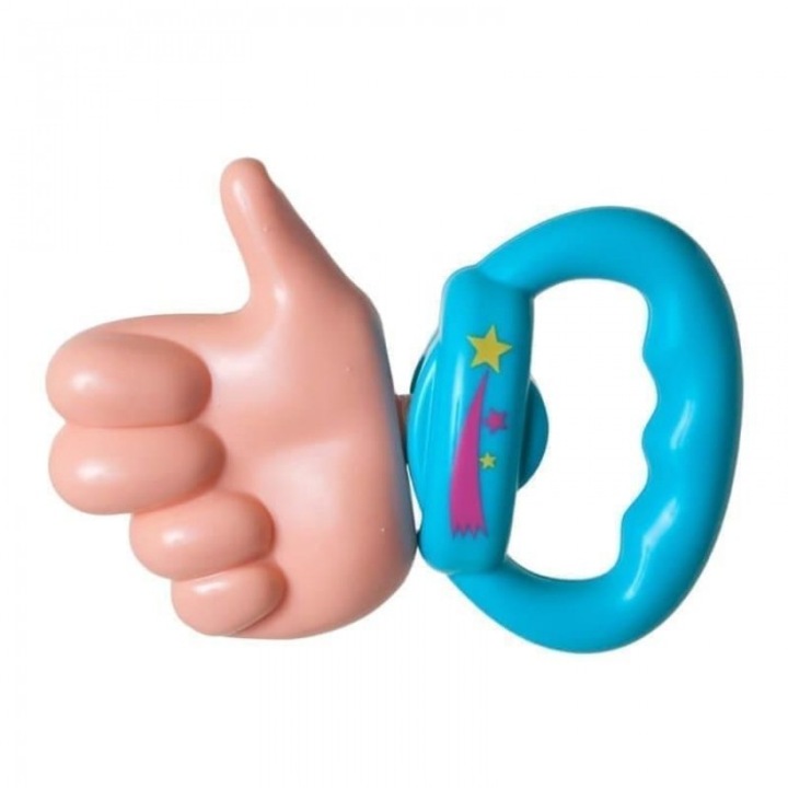 Super Brain Builders rágóka, fogzási játék, 126x187mm, +3 hónap