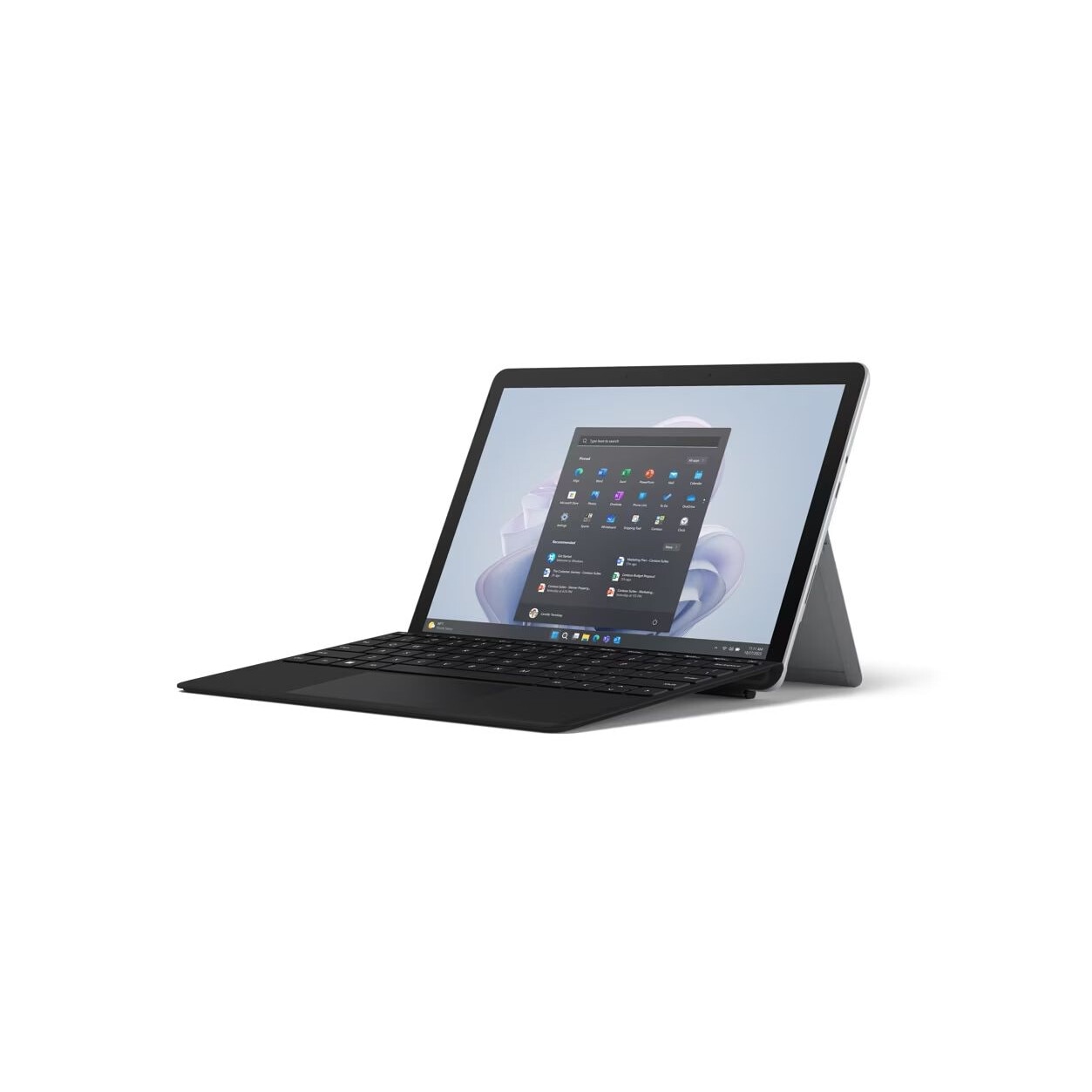 Tableta Microsoft Surface Go 4, 10,5", 256GB, Wi-Fi, Platinum, 8GB, 1920x1280, 245x175x8,3mm