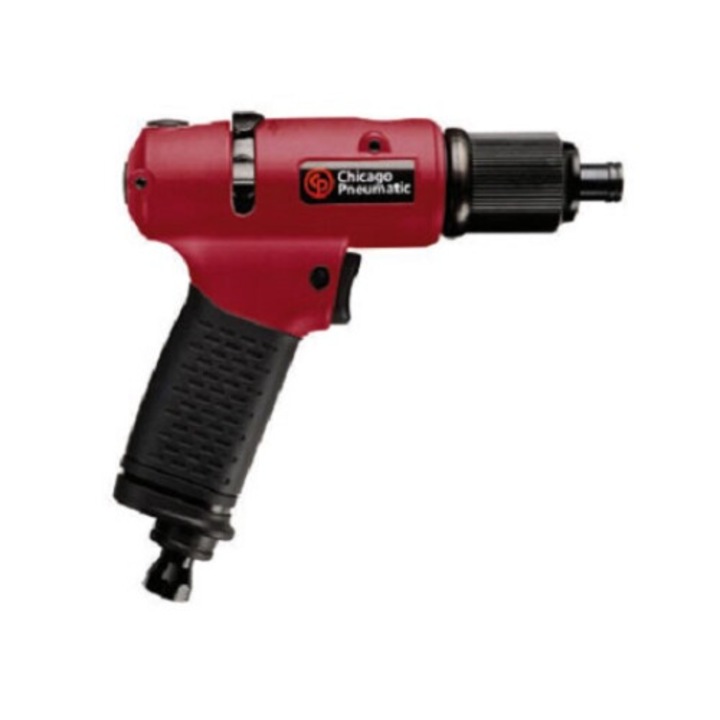 Surubelnita pneumatica cu ambreiaj cu amortizare, tip pistol, prindere bit hexagon, priza aer 1/4", cuplu maxim 6Nm, Chicago Pneumatic CP2612