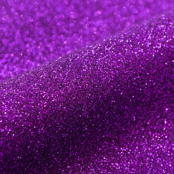 Folie Vinil Siser Glitter P.S. Film HTV, 20x30 cm, Culoare Purple