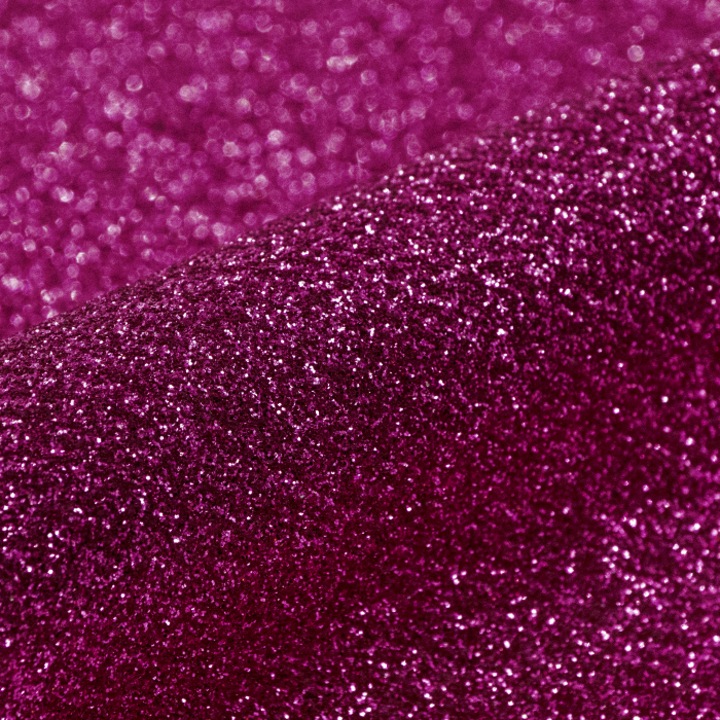 Folie Vinil Siser Glitter P.S. Film HTV, 20x30 cm, Culoare Hot Pink