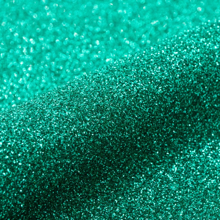 Folie Vinil Siser Glitter P.S. Film HTV, 20x30 cm, Culoare Emerald