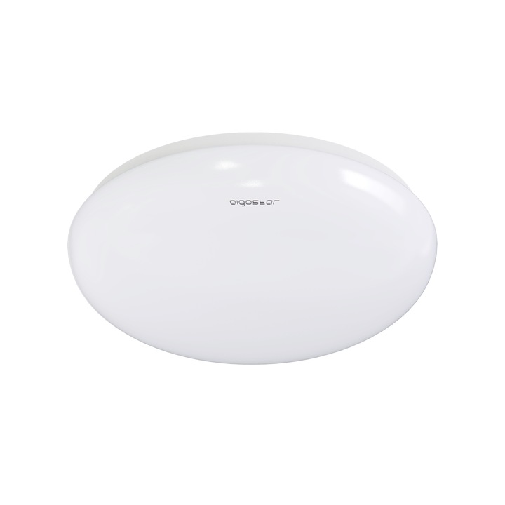 LED mennyezeti lámpa mozgásérzékelővel, Aigostar, 12W, 276x75mm, fehér