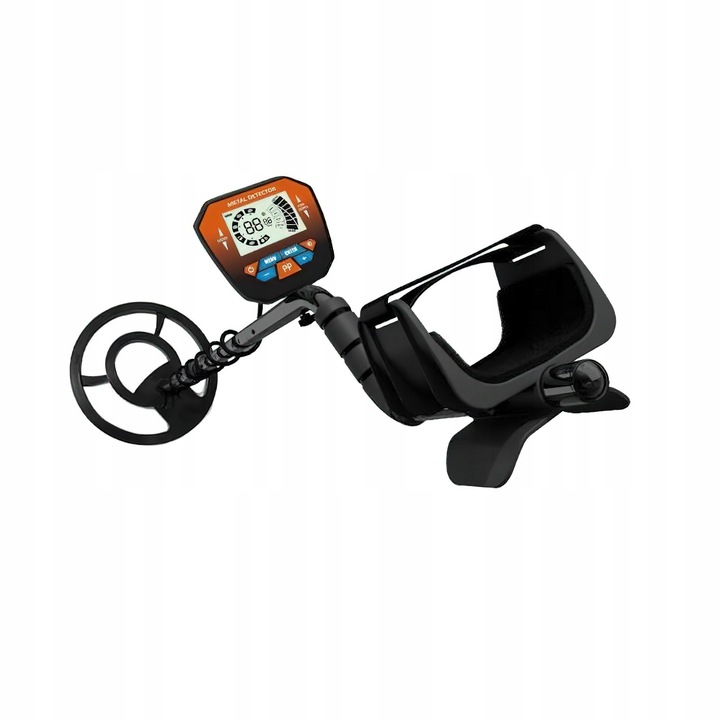 Detector de metale KD11255, Kraft&Dele, display LCD, impermeabil, set complet