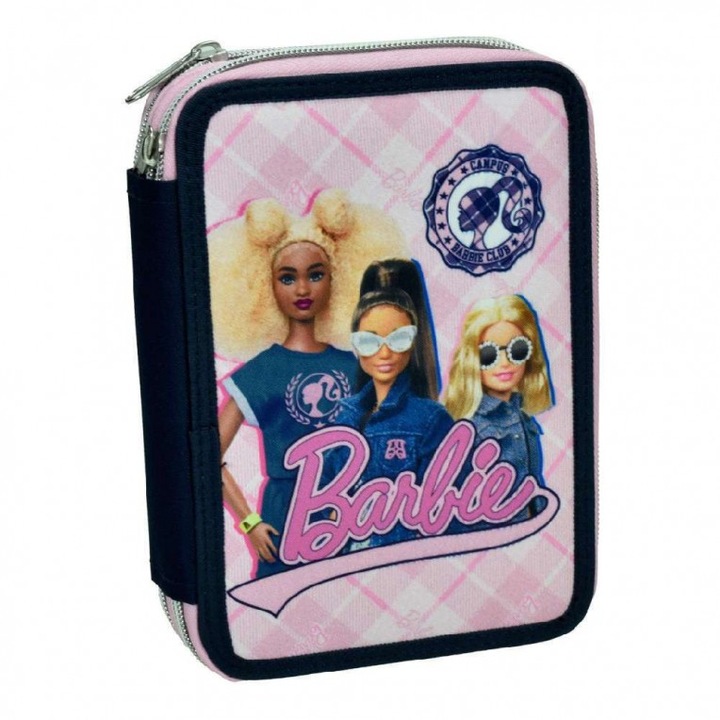 Несесер оборудван с 2 ципа Barbie Varsity