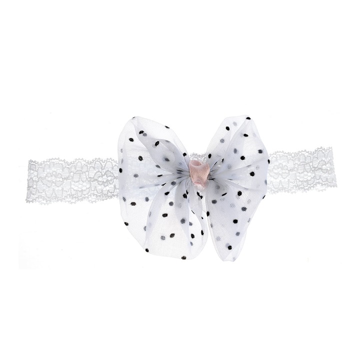Bentita alba elastica cu funda, Meli Melo Paris