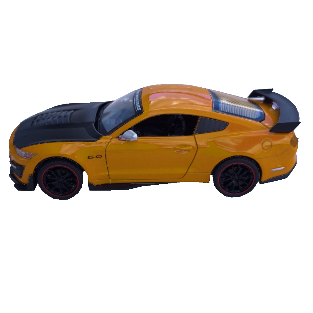 Метален модел Ford Mustang, 1:24, светлини, звуци, отворени врати ...