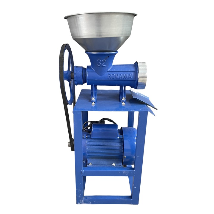 Masina de tocat carne electrica Nr.32, cu paline mare si cadru metalic, motor 2.5kW puternic inclus, 220V, Campion®