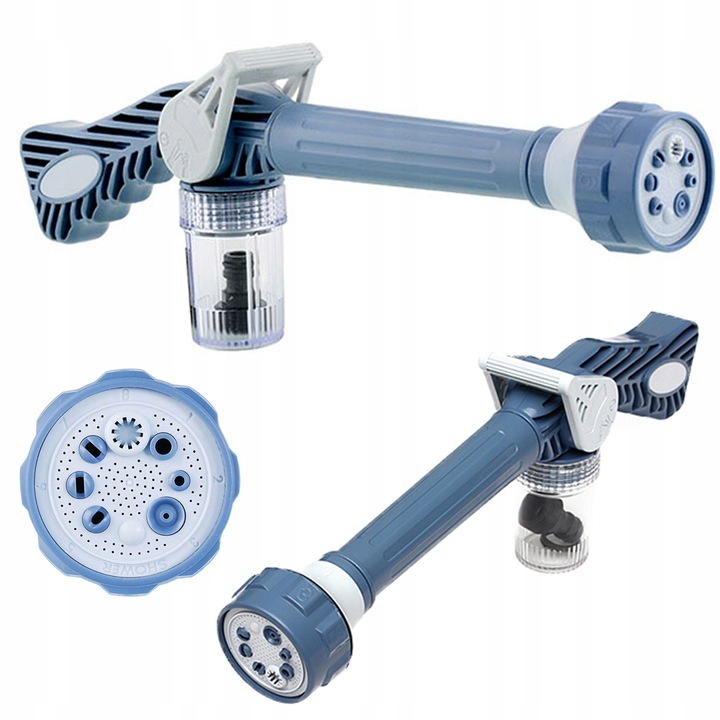 Pistol de stropit multifunctional Verk Group, 8 moduri de pulverizare, 41cm