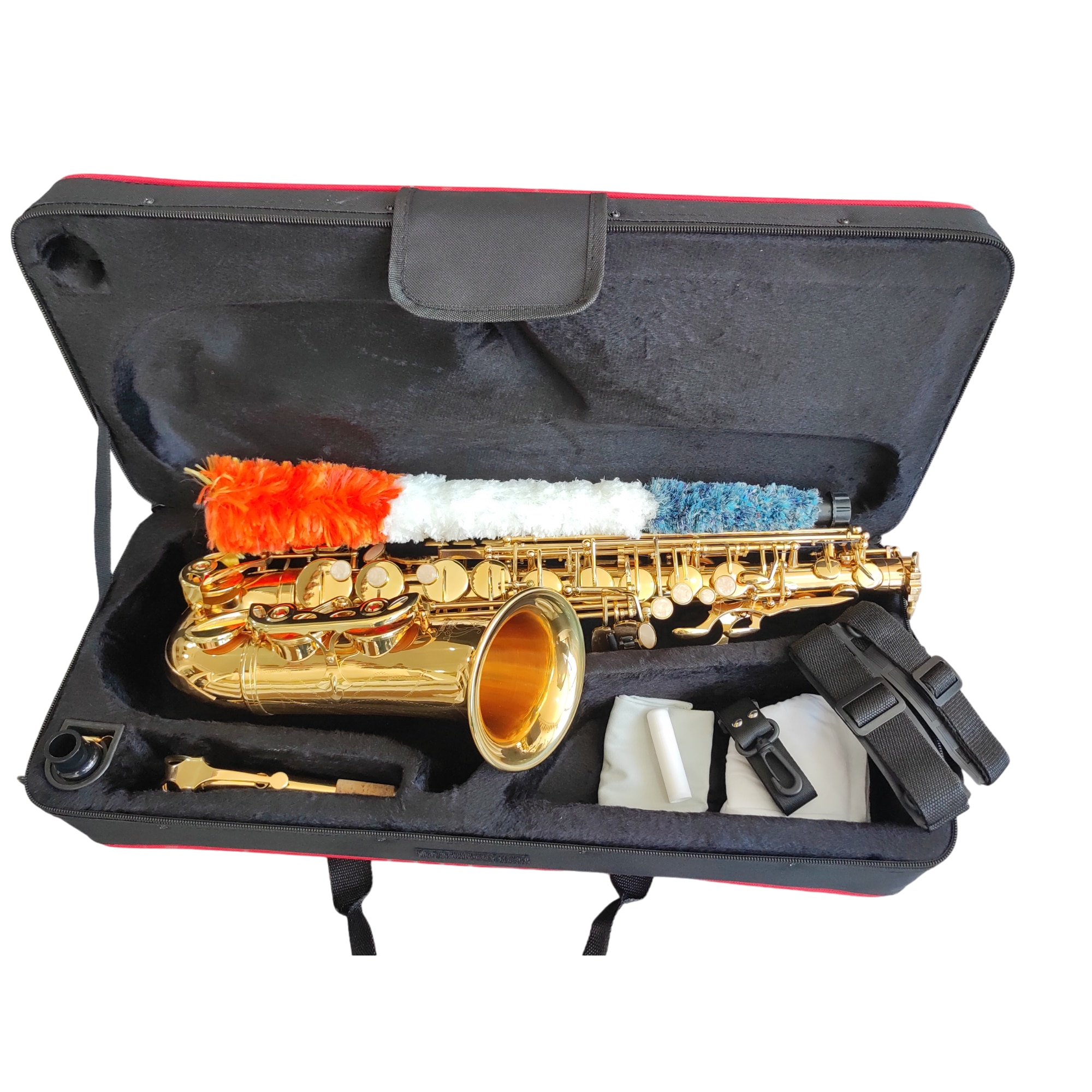Set Saxofon Alto Parrot ZL118 Auriu - eMAG.ro