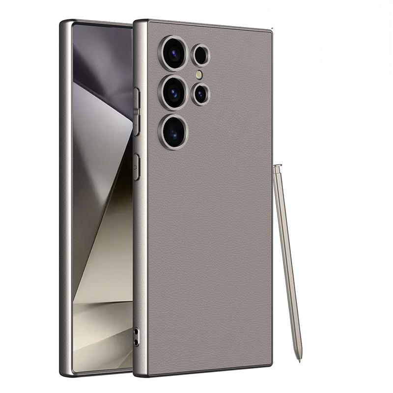 Husa telefon Samsung S24 Ultra, protectie completa, design inovator, gri