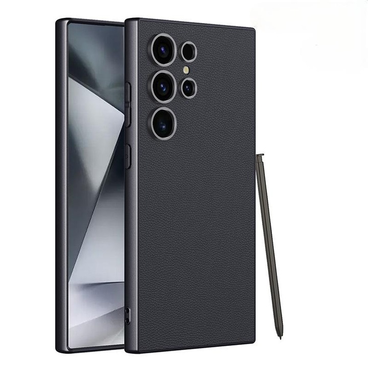 Husa telefon Samsung S24 Ultra, protectie completa, design inovator, negru