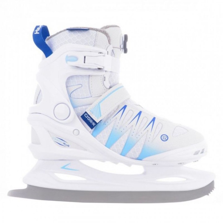 Tempish Crox.X Top női korcsolya, fehér, 38, FitGo rendszer, hőszigetelés