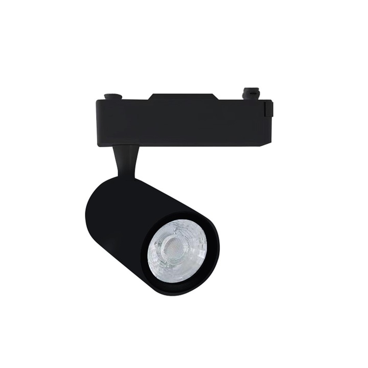 Plafoniera MILAGRO Track Light, LED 7W/12W, 3000K/4000K, negru, set 1 buc.