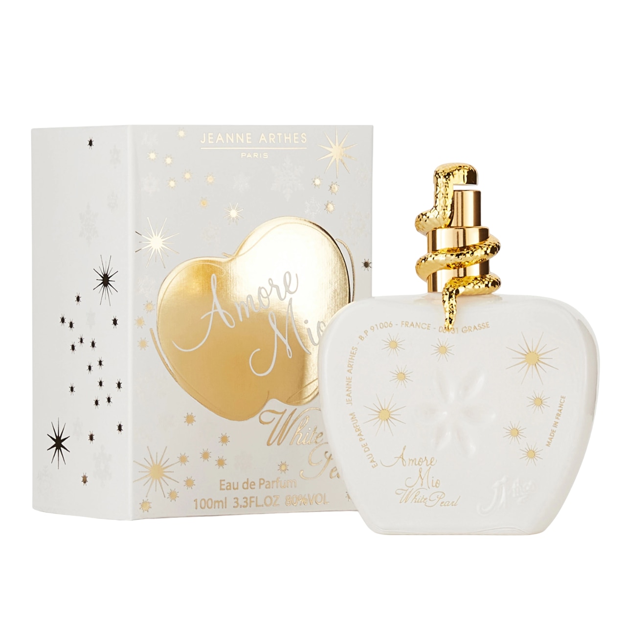 Apa de parfum Jeanne Arthes - Amore Mio - White Pearl, 100 ml