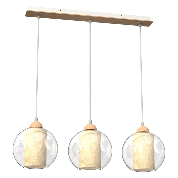 Висящ полилей, MILAGRO, Ратан