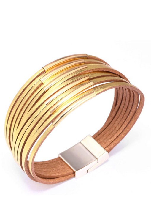 Bratara Magnet Auriu