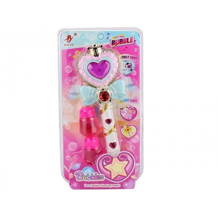 Bagheta magica pentru baloane cu lumina si sunet, ADAR, 3+, 189x365mm