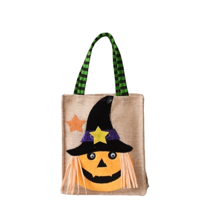 Punga Halloween, 26x15cm, multicolor