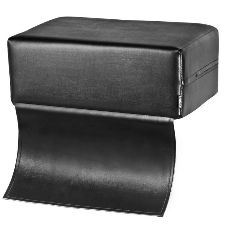 Scaun copii pentru frizerie, Activeshop, negru, 47x20x32cm