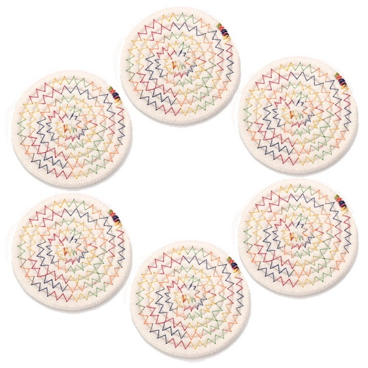 Poháralátét italokhoz, különféle csészékhez alkalmas, a kávézóasztal védelmére, otthoni dekorációnak, beköltözési ajándékként