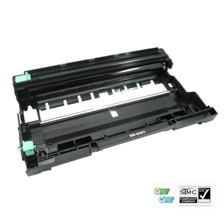 Drum unit compatibil DR-2401 DR2401 negru, 12000 pagini, pentru BROTHER DCP L2512D, DCP L2532DW, DCP L2552DN, HL L2312D, HL L2352DW, HL L2372DN, MFC L2712DN, MFC L2712DW, MFC L2732DW, MFC L2752DW