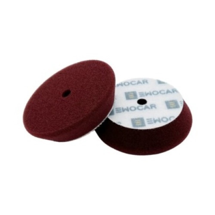 Ultrafinom polírozó szivacs Ewocar Burgundy Special Finish Pad, 75mm