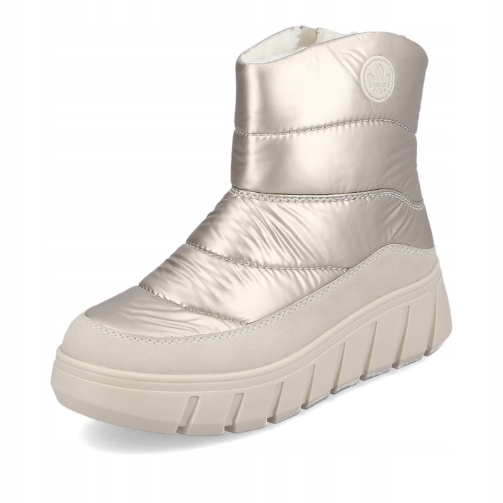 Дамски боти, Отопляеми, За сняг RIEKER Y3552-31 Trappers, Бежов, Бежов