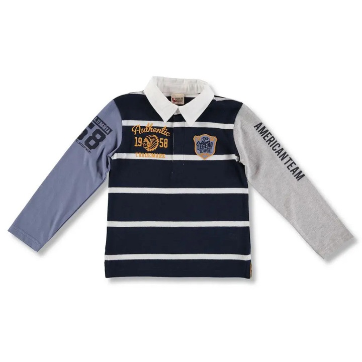 Bluza polo, baieti, cu dungi, 25770