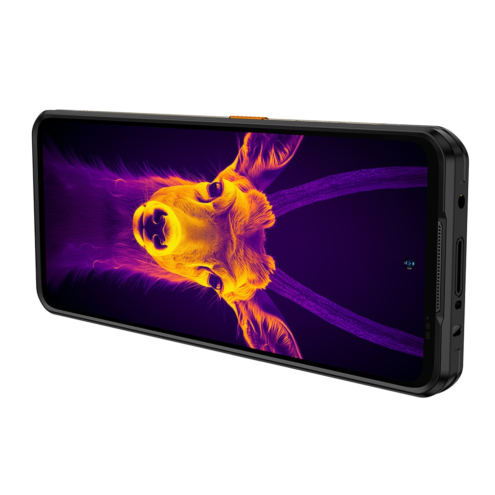 Telefon mobil Ulefone Power Armor 25T Pro Negru, 5G, 50MP+64MP Dual Camera, Senzor imagine termica, IPS 6.78", 12GB RAM (6GB + 6GB extensibili), 256 GB ROM, Android 14, Dimensity 6300, Dual SIM