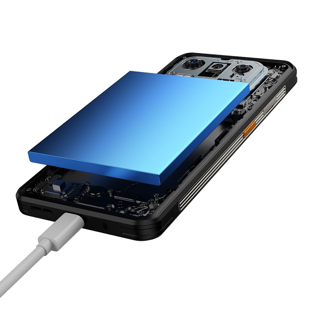 Telefon mobil Ulefone Power Armor 25T Pro Negru, 5G, 50MP+64MP Dual Camera, Senzor imagine termica, IPS 6.78", 12GB RAM (6GB + 6GB extensibili), 256 GB ROM, Android 14, Dimensity 6300, Dual SIM
