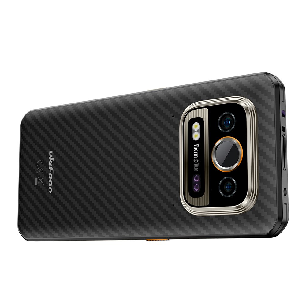 Telefon mobil Ulefone Power Armor 25T Pro Negru, 5G, 50MP+64MP Dual Camera, Senzor imagine termica, IPS 6.78", 12GB RAM (6GB + 6GB extensibili), 256 GB ROM, Android 14, Dimensity 6300, Dual SIM