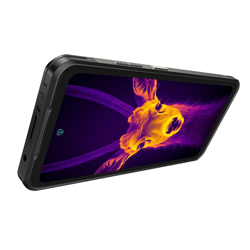 Telefon mobil Ulefone Power Armor 25T Pro Negru, 5G, 50MP+64MP Dual Camera, Senzor imagine termica, IPS 6.78", 12GB RAM (6GB + 6GB extensibili), 256 GB ROM, Android 14, Dimensity 6300, Dual SIM