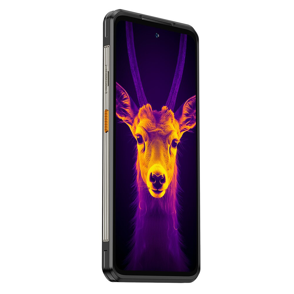 Telefon mobil Ulefone Power Armor 25T Pro Negru, 5G, 50MP+64MP Dual Camera, Senzor imagine termica, IPS 6.78", 12GB RAM (6GB + 6GB extensibili), 256 GB ROM, Android 14, Dimensity 6300, Dual SIM