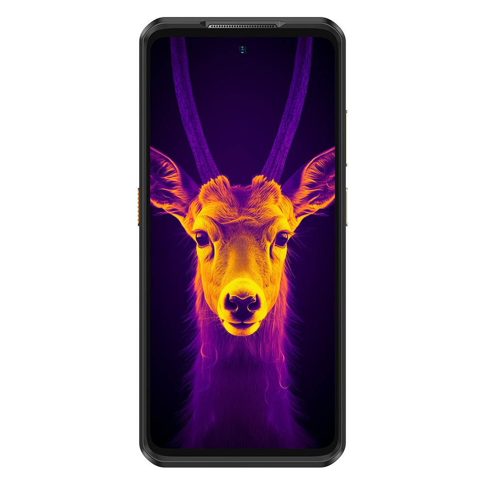 Telefon mobil Ulefone Power Armor 25T Pro Negru, 5G, 50MP+64MP Dual Camera, Senzor imagine termica, IPS 6.78", 12GB RAM (6GB + 6GB extensibili), 256 GB ROM, Android 14, Dimensity 6300, Dual SIM