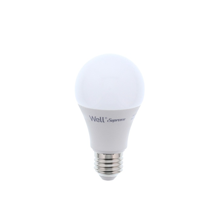 Bec LED A60 E27 10W 230V lumina calda, Supreme Well