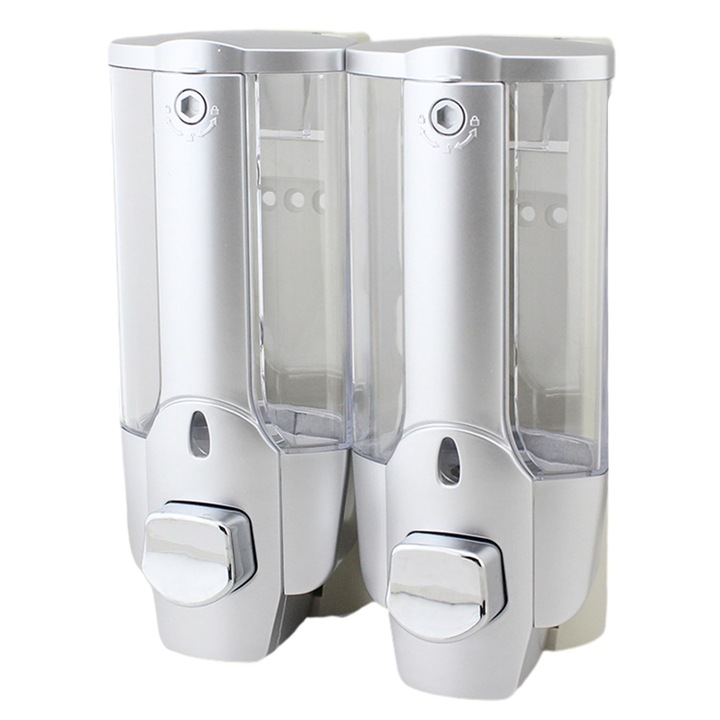 Falra szerelhető szappanadagoló, tusfürdő doboz, hőálló, könnyen tisztítható