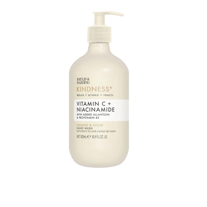 Clean & Glow folyékony szappan C-vitaminnal Baylis & Harding Kindness+, 500 ml