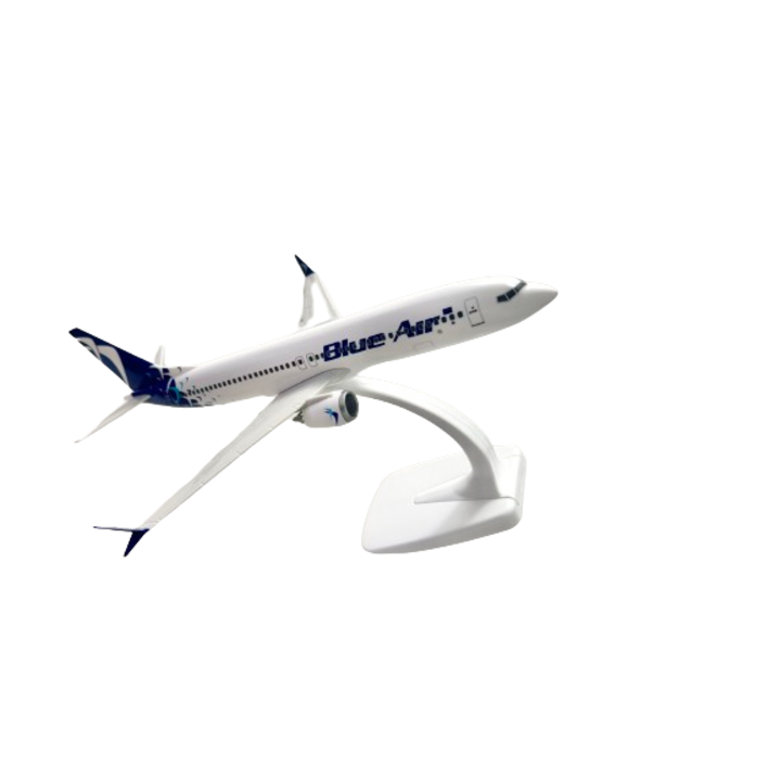 Модел на самолет Blue Air Boeing 737 Max, 1:670