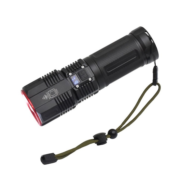 Lanterna profesionala SY-2211 cu laser LED si display