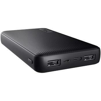 Acumulator extern Trust PRIMO 15.000 mAh ,2xUSB-A, 1XUSB-C, 1Xmicro-USB, Negru