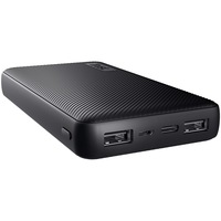 Acumulator extern Trust PRIMO 15.000 mAh ,2xUSB-A, 1XUSB-C, 1Xmicro-USB, Negru