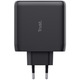 Trust MAXO PD 100 W hálózati adapter, 1XUSB-C, 2 m USB-C kábel mellékelve, fekete