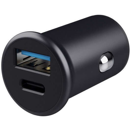 Incarcator auto Trust MAXO PD 38W 1XUSB-C, 1XUSB-A, Negru