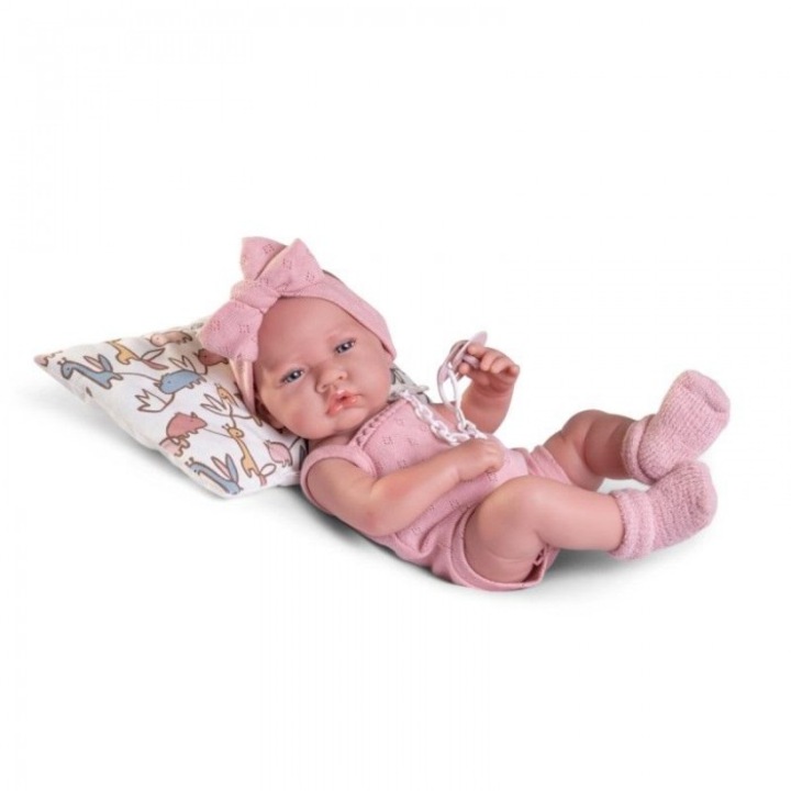 Antonio Juan baba, vinil, rózsaszín, 42 cm